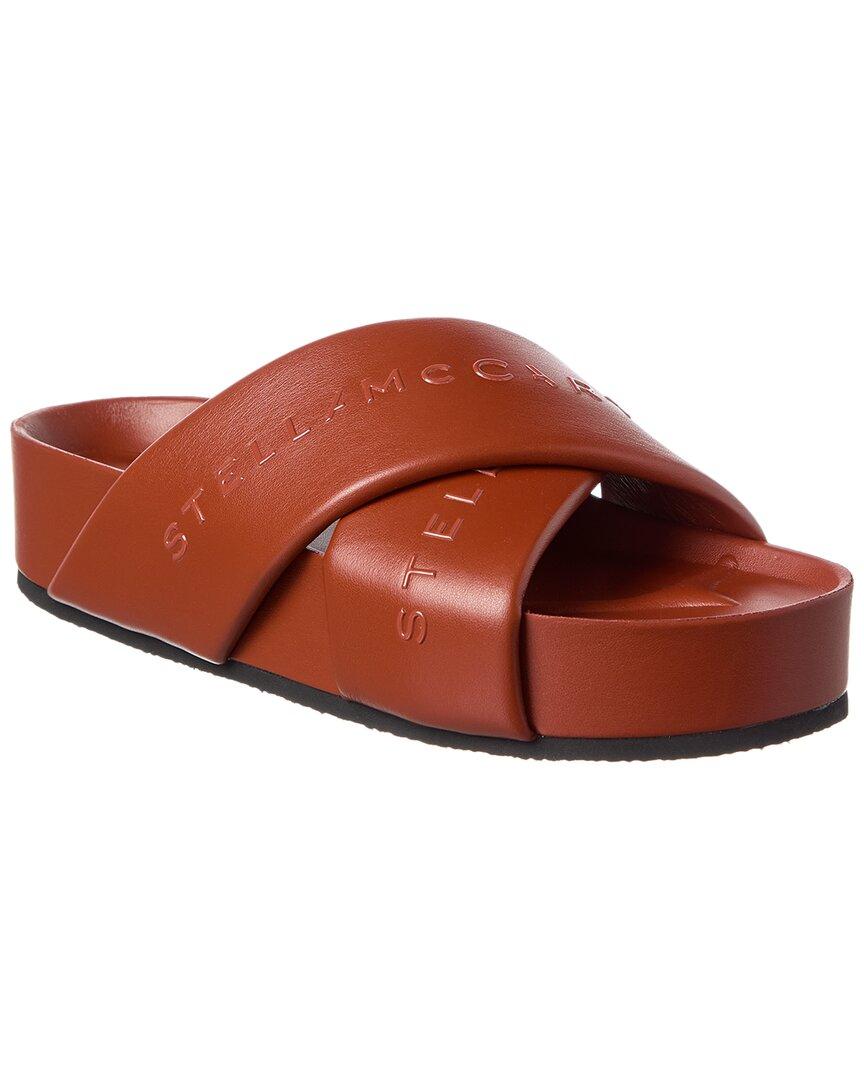 ロゴがポイント♪【Stella Mccartney】SANDALS Stella McCartney logo-strap Flatform Sandals | Black | FARFETCH