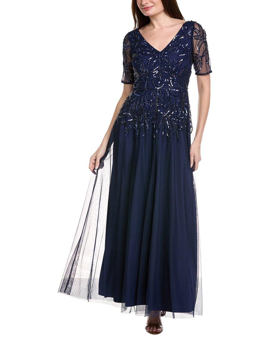 slim fit dress slacks Sleeveless Mikado Fit And Flare Midi Dress With V-Back In Desert Flowe
