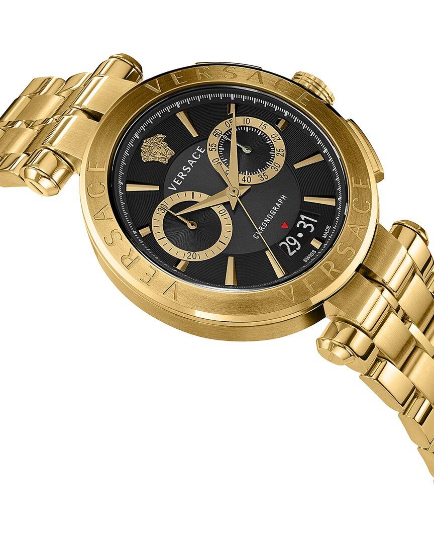 Versace aion 2024 chronograph gold