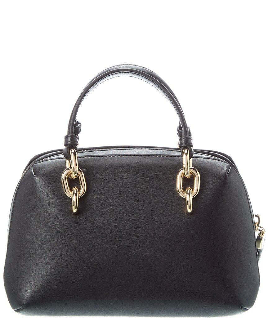 Furla Galassia Leather Mini Bag in Black | Lyst
