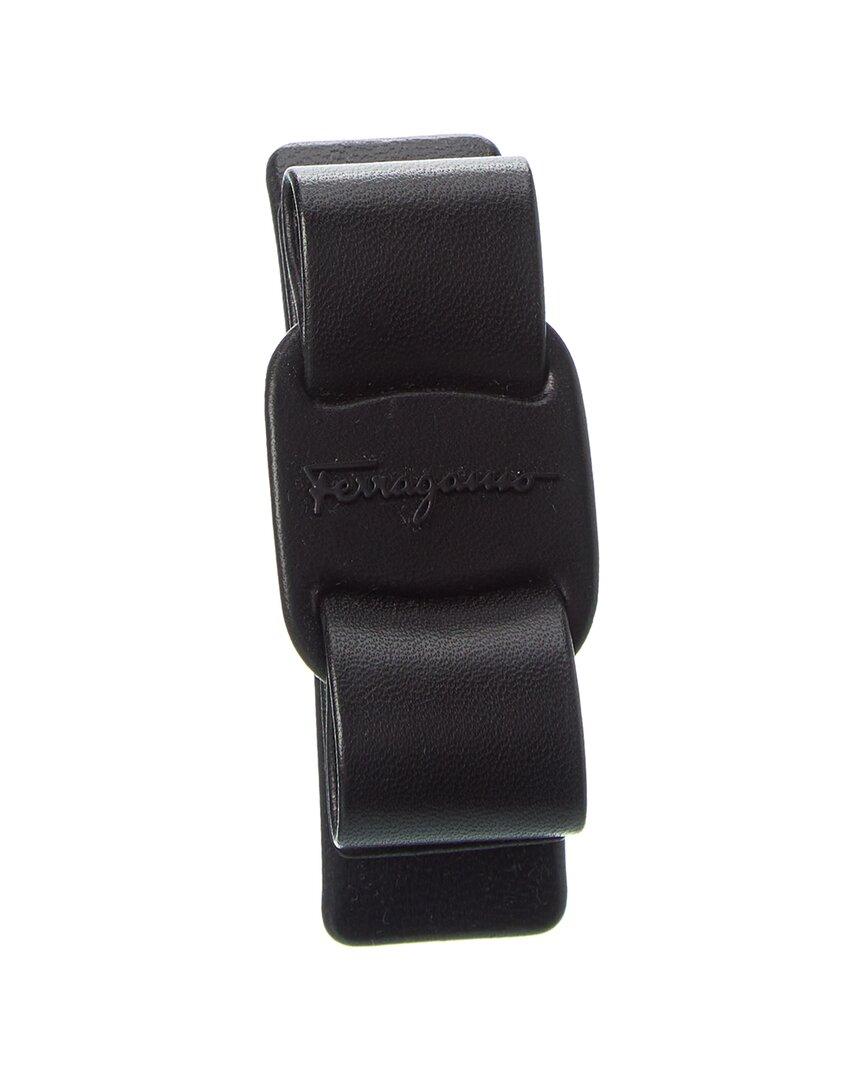 送関込★FERRAGAMO★VARA BOW ヘアピン★ブラック Vara Bow hairclip - Women | Ferragamo