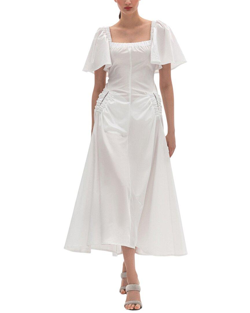 bgl silk dress BGL Dress Silk Dress Knee Length Dress Belted Dress Cowl Neck Dress 46EU  2XL US