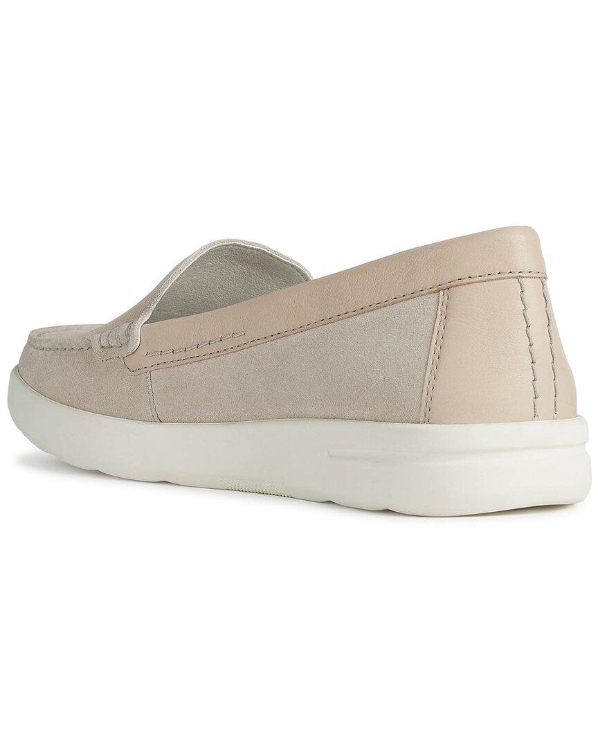 Geox Wxand2j2 Leather & Suede White | Lyst