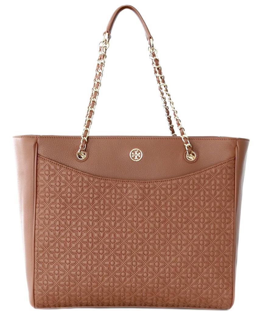 tory burch brown tote