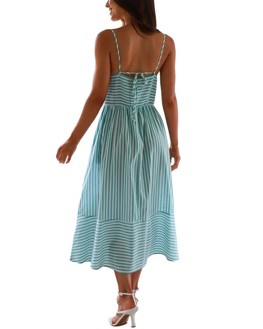 chinese dress ladies Green Gingham Tiered Milkmaid Maxi Dress by Daisy Street – Black Salt main image 1