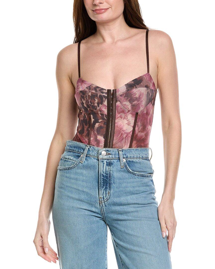 Bodysuit Dentelle Florale Free People 'Lea' - Rose Perlé Taille S - Dos Nudé Avec Bretelles - Neuf Avec Étiquette (NWT)