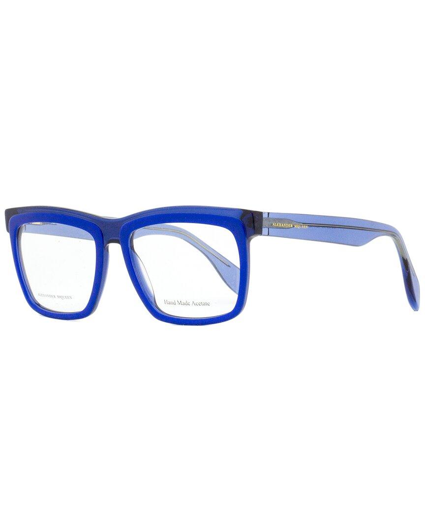 Alexander McQueen Amq4250 8Rd 53Mm Optical Frames in Blue | Lyst UK