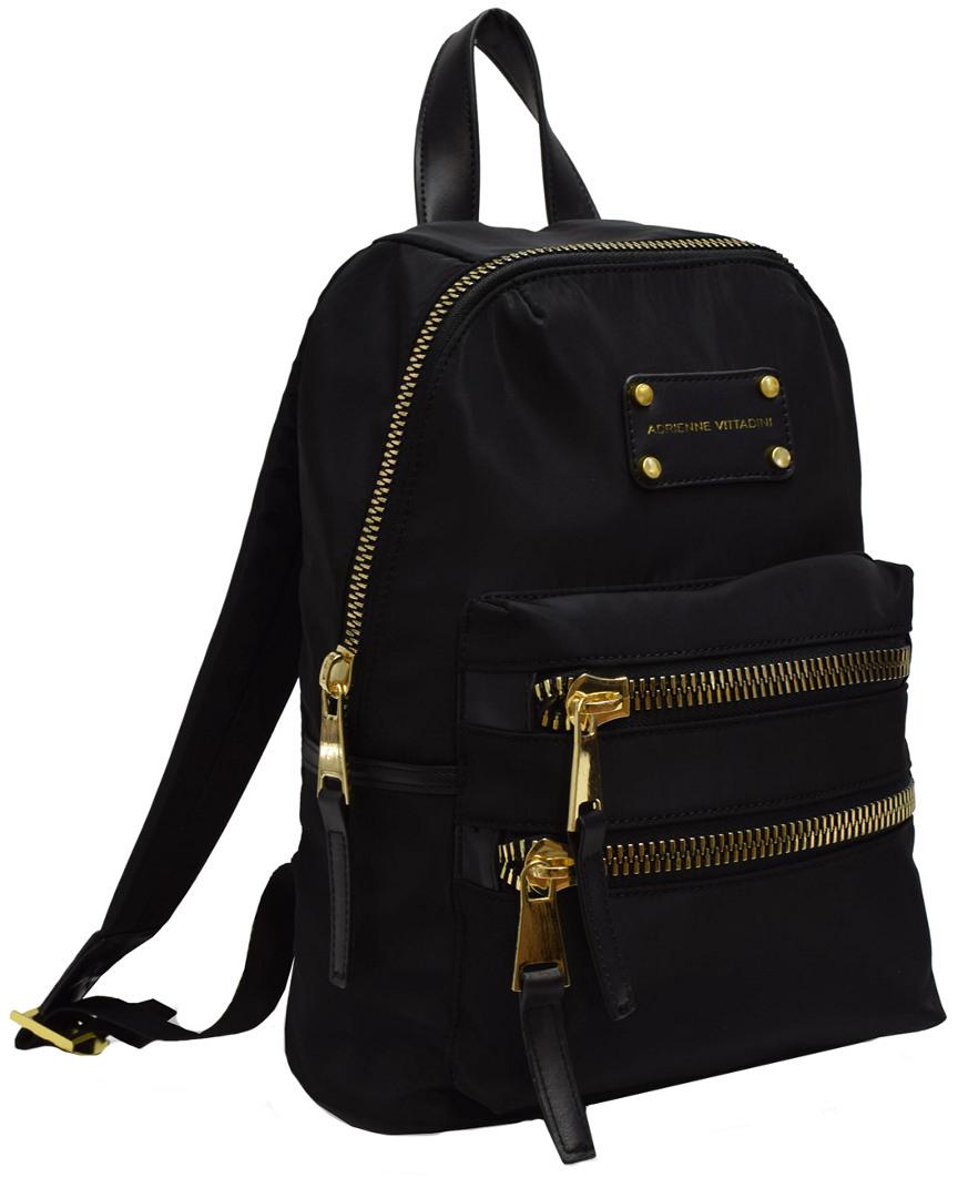 adrienne vittadini backpack black