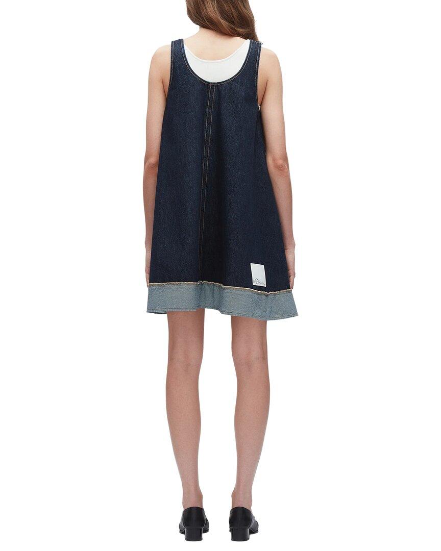 alberta ferretti blue lace dress appliqu-detail silk navy blue dress AlbertaFerretti  D'Adlia