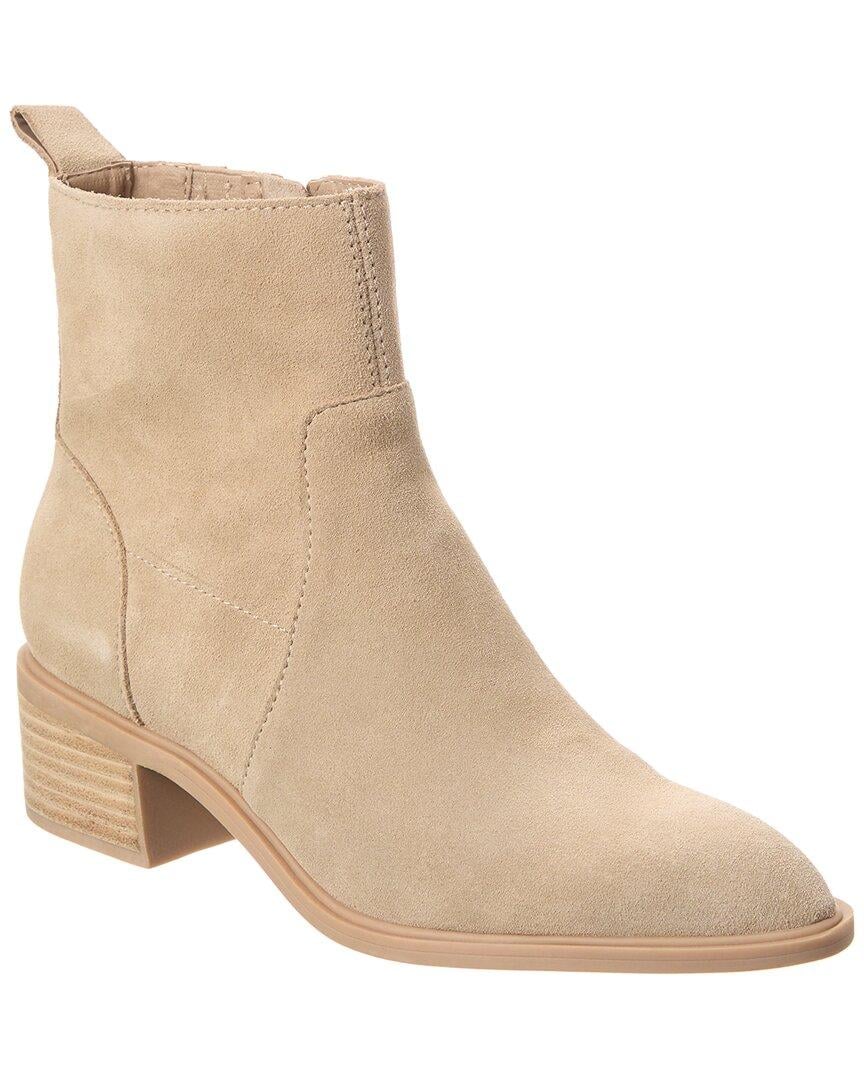 Dolce vita taupe suede booties on sale