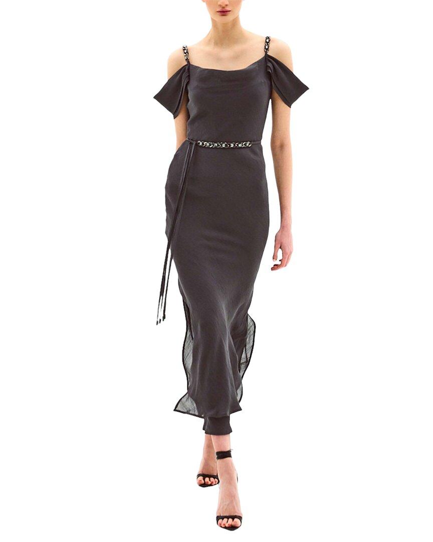 BGL Silk blend Midi Dress Lyst