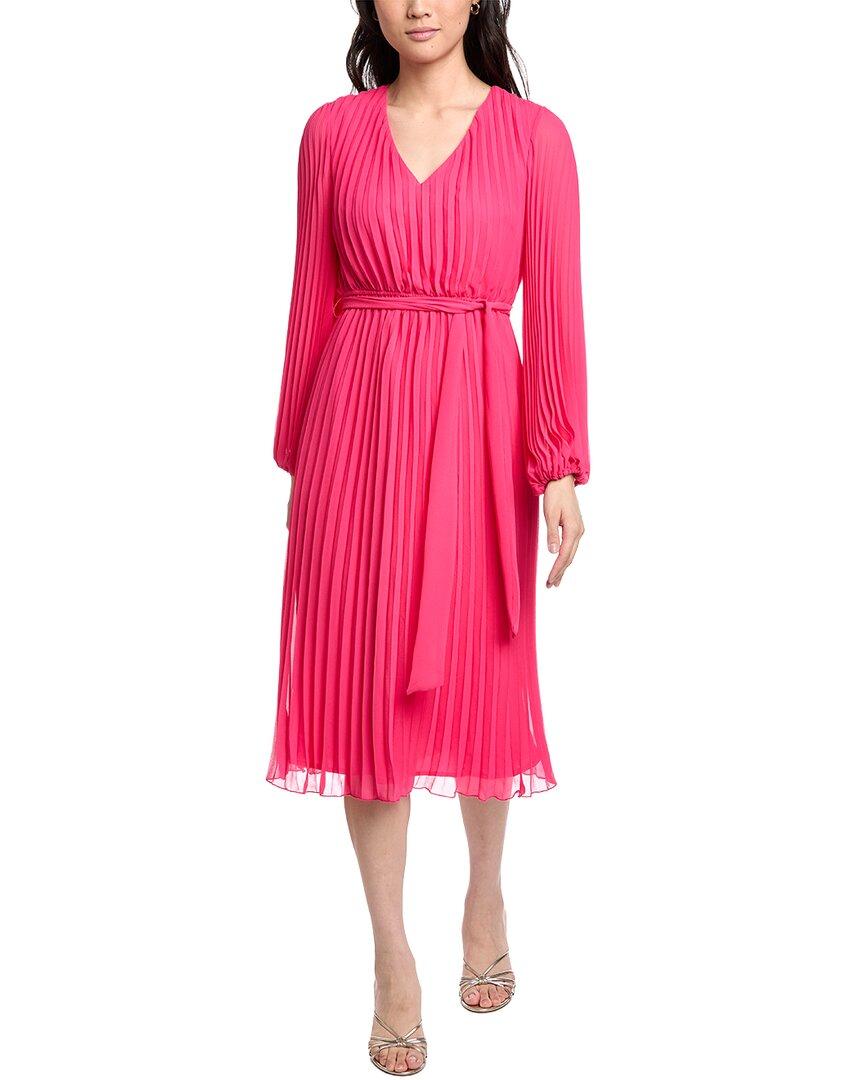 a line midi dress with short sleeves Elegant Floral Print Short Sleeve A-Line Midi Dress