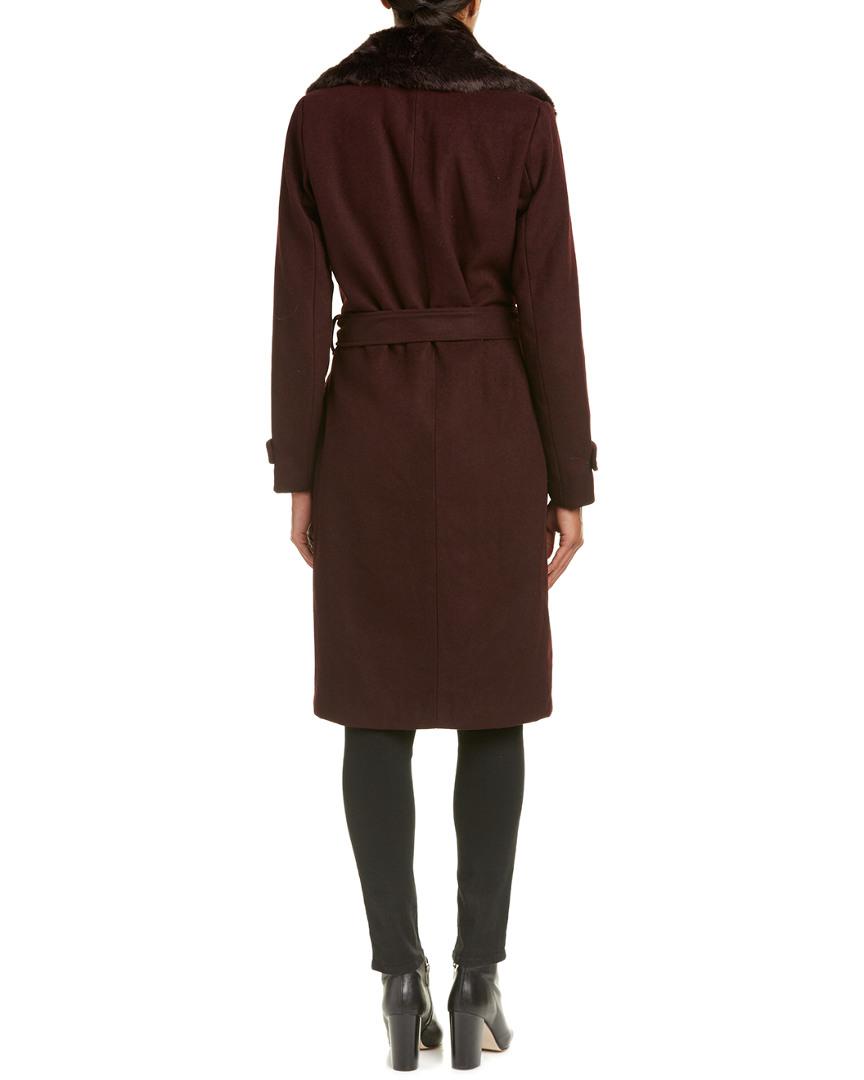 vero moda wool coat