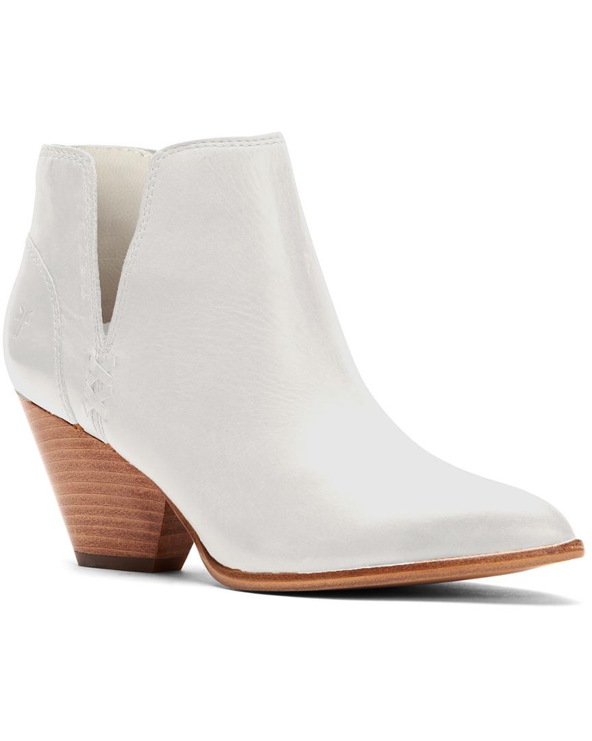 frye flat booties