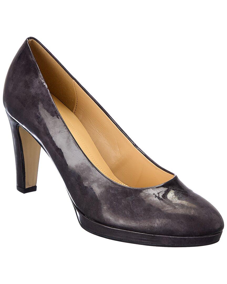 Gabor Shoes Leather Pump in Gray | Lyst