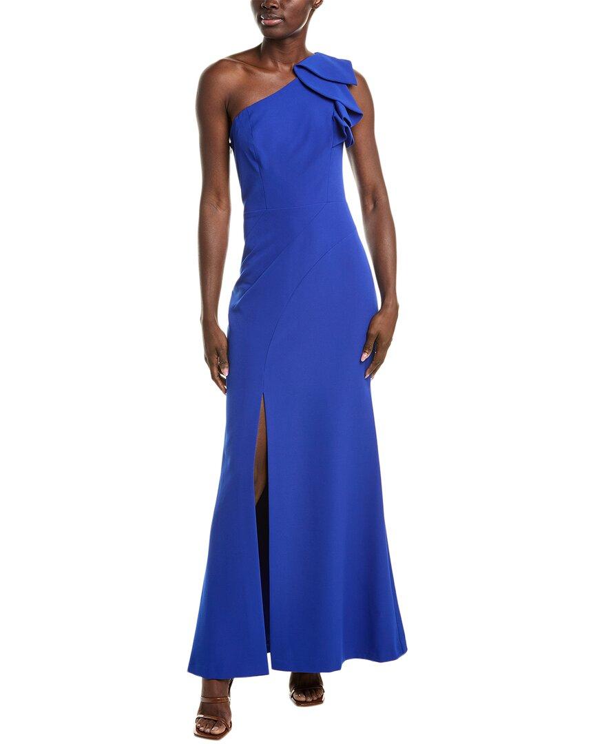 strapless open back dress Self-Portrait One-shoulder Eyelet Devore Wrap Mini Dress