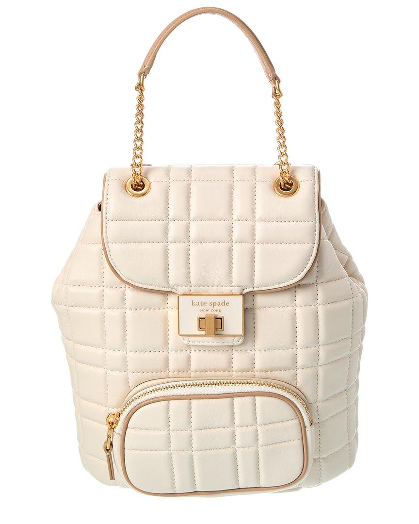 Kate spade small leather backpack hotsell