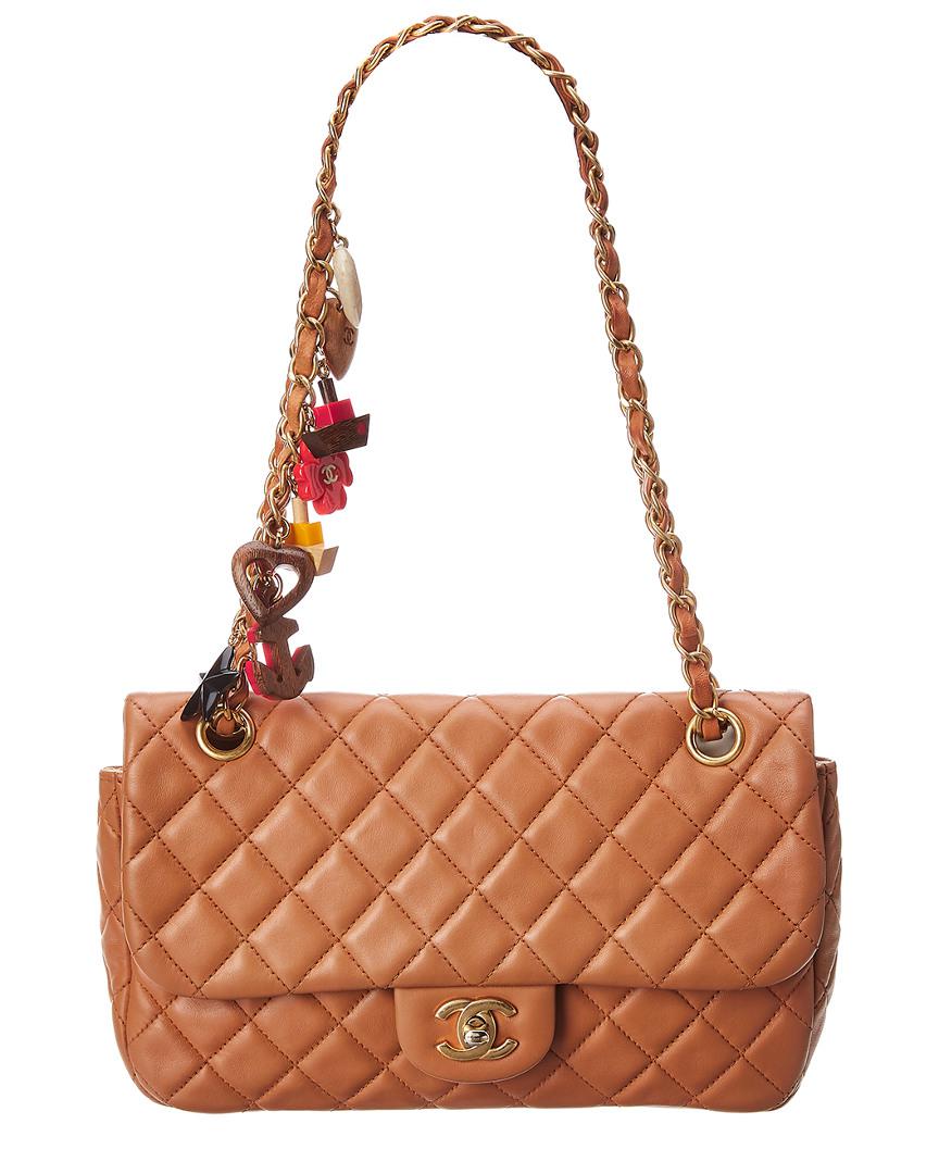 chanel brown purse