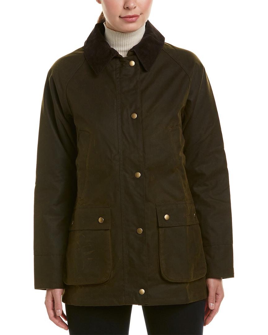 Barbour Cotton Acorn Wax Jacket in Olive (Green) - Save 6% | Lyst