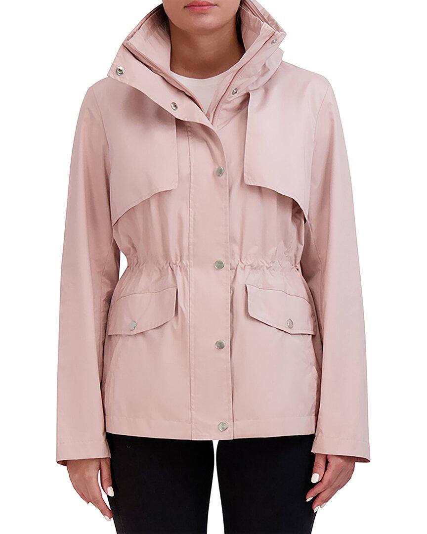 Cole Haan Travel Packable Rain Jacket in Pink Lyst
