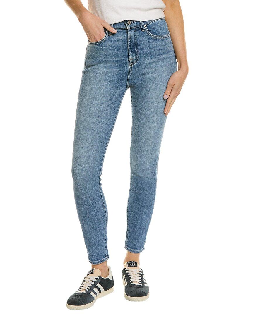 7 For All Mankind High-waist Gwenevere Lv Polar Sky Ankle Jean in Blue |  Lyst