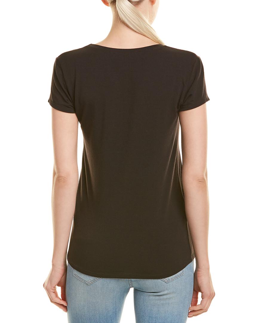 Johnny Was Cotton Calme T-shirt in Black - Lyst