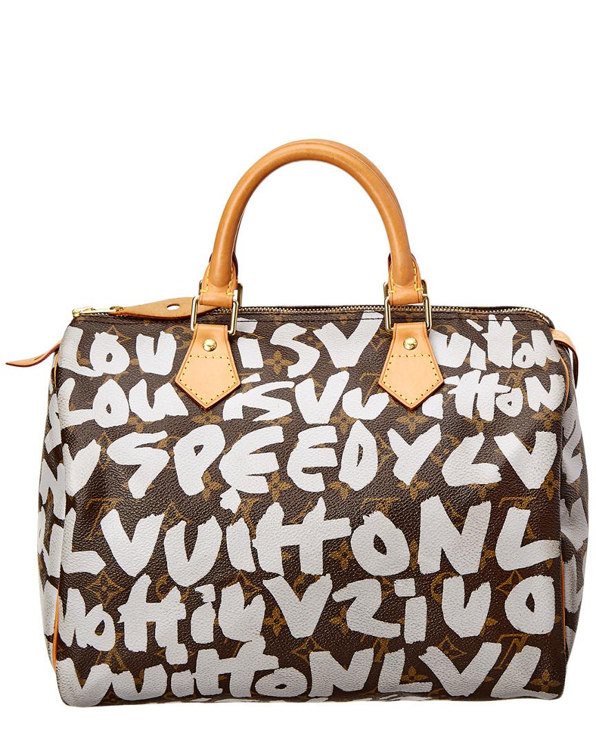 Louis Vuitton Limited Edition Stephen Sprouse Grey Graffiti Monogram Canvas  Speedy 30 in Gray | Lyst