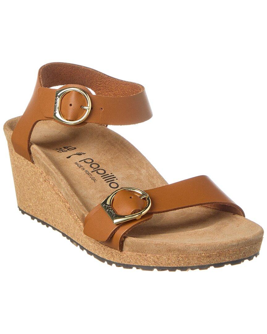 Birkenstock esra leather wedge clog 2025