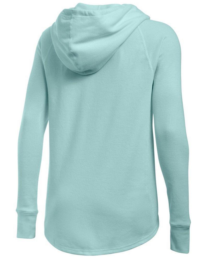 Under Armour Women's Waffle Hoodie in Blue - Lyst