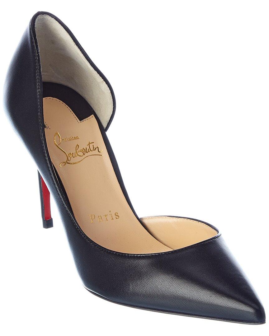 Christian Louboutin Iriza 85 Leather Pump In Blue | Lyst