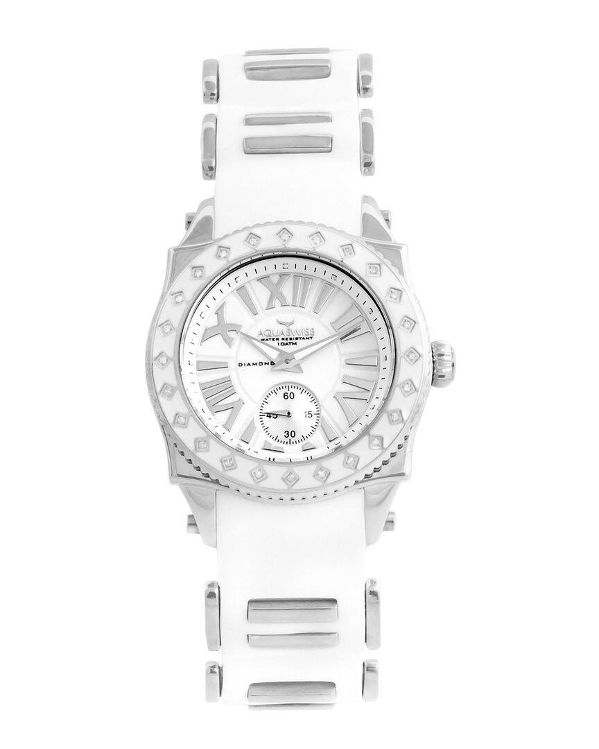 Aquaswiss swissport l24 diamond women's watch sales