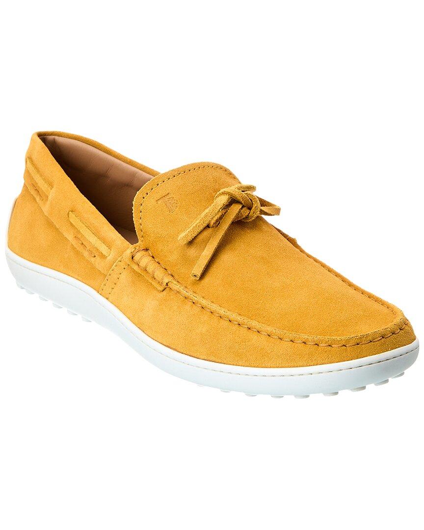 Mens yellow best sale suede shoes