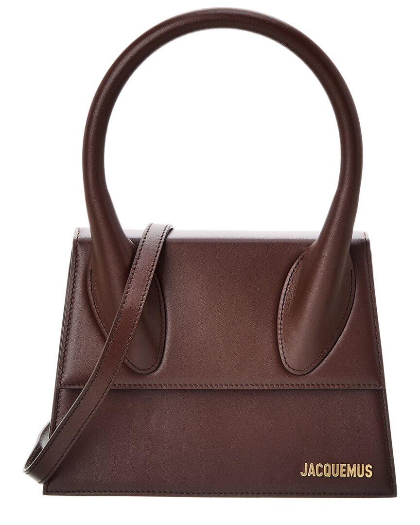 Jacquemus Le Grand Chiquito Leather Shoulder Bag in Brown Lyst