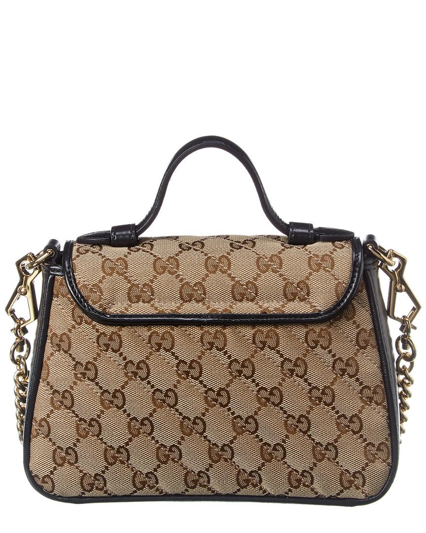 GUCCI GG Marmont Mini Top Handle Bag