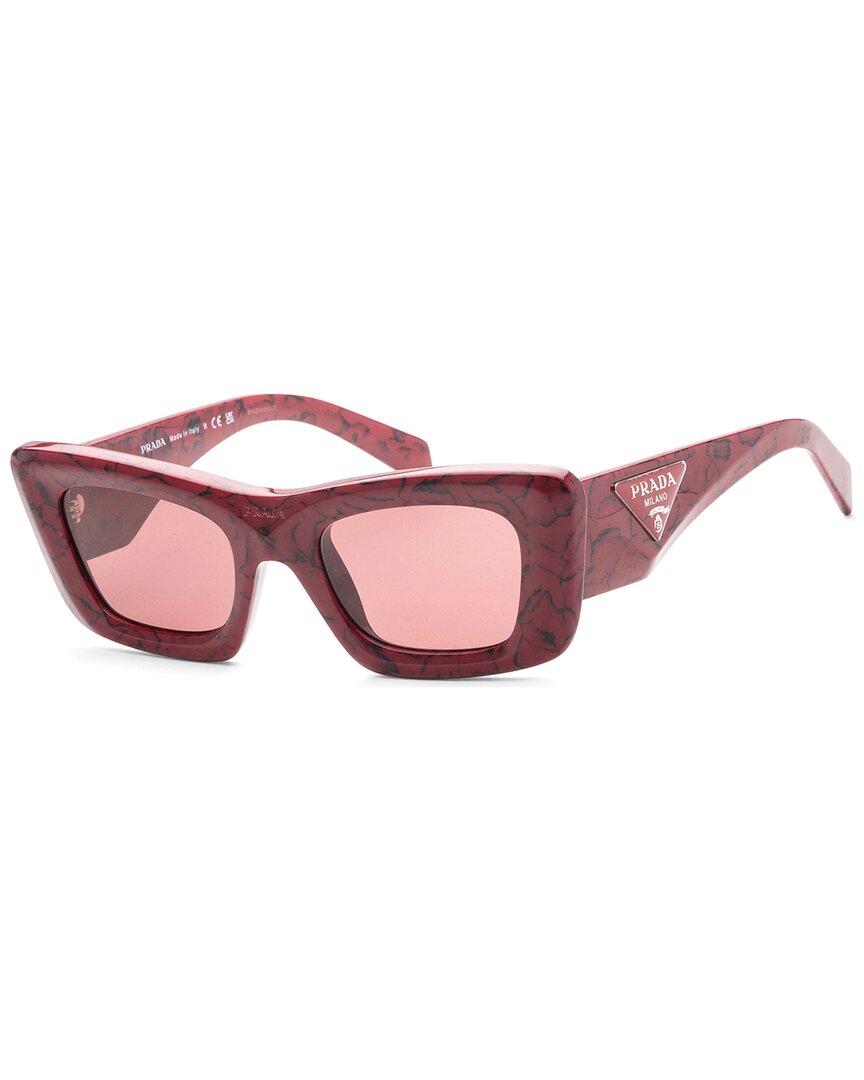 Prada red sunglasses sales