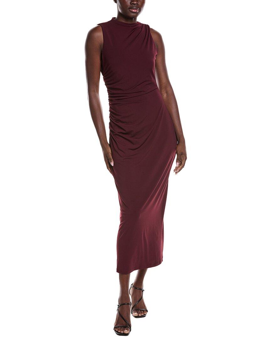 dark chocolate floral flocked frill detail ruched bodycon dress SUNRAY Shirred Ankara & Eyelet Bodycon Midi Dress – Afro Couture London main image 1