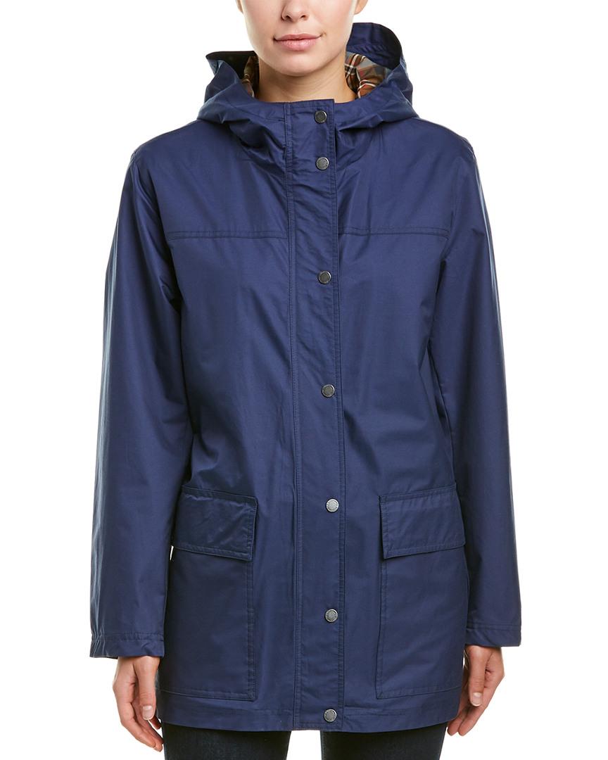 Pendleton Cotton Hooded Rain Jacket in Blue Save 25 Lyst