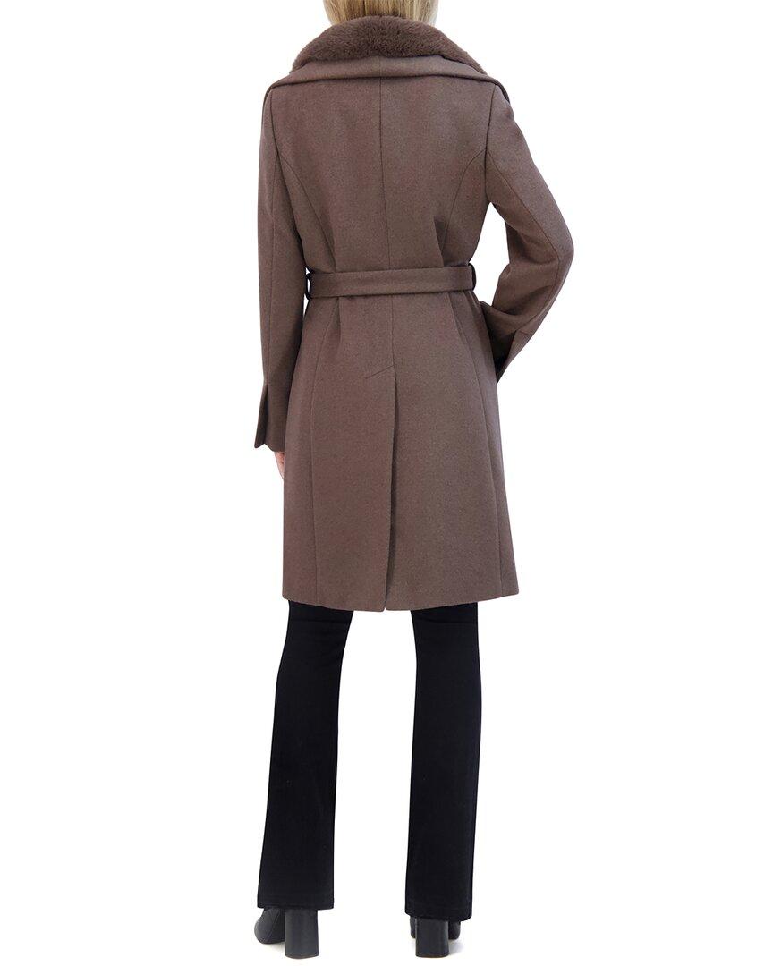 Tahari wrap coat sale