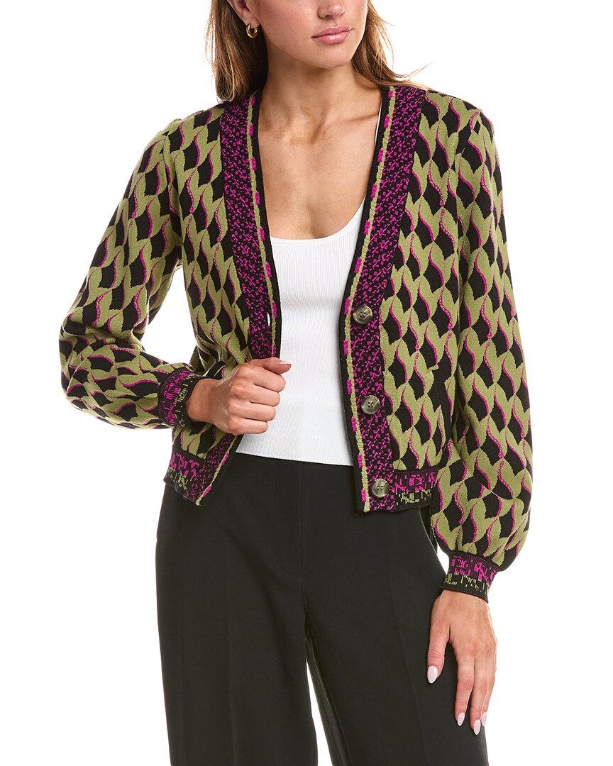 「DIANE von FURSTENBERG」 カーディガン 2 グリーン レディース Diane von Furstenberg Cardigans for Women | Online Sale up