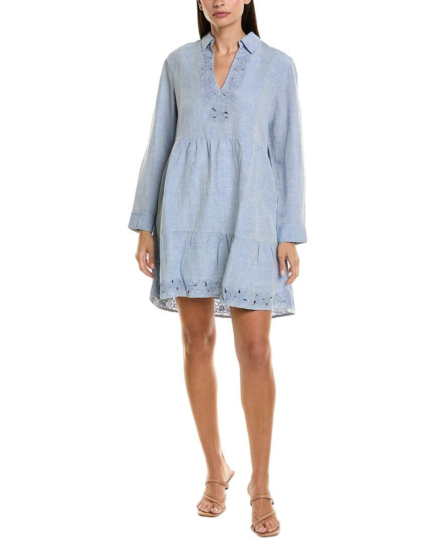 white christmas dresses Tommy Bahama Women's Chambray Flutter Shift Dress main image 1