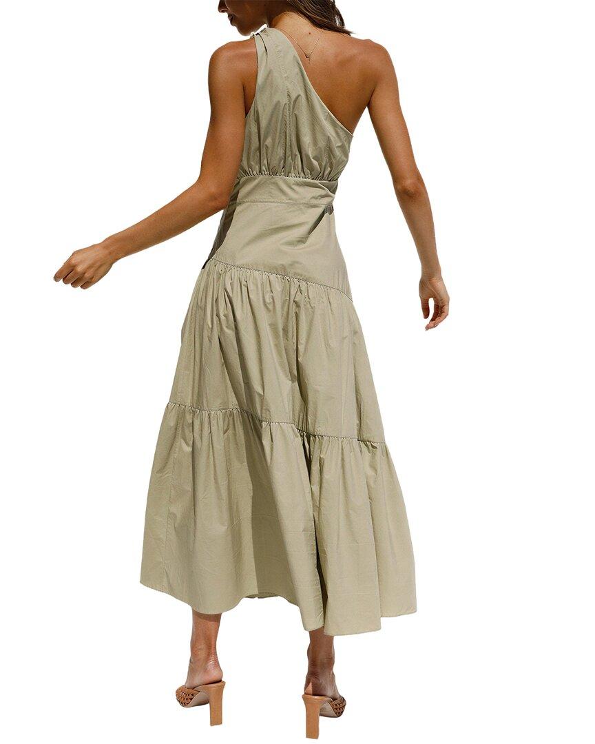 chinese dress ladies Green Gingham Tiered Milkmaid Maxi Dress by Daisy Street  Black Salt