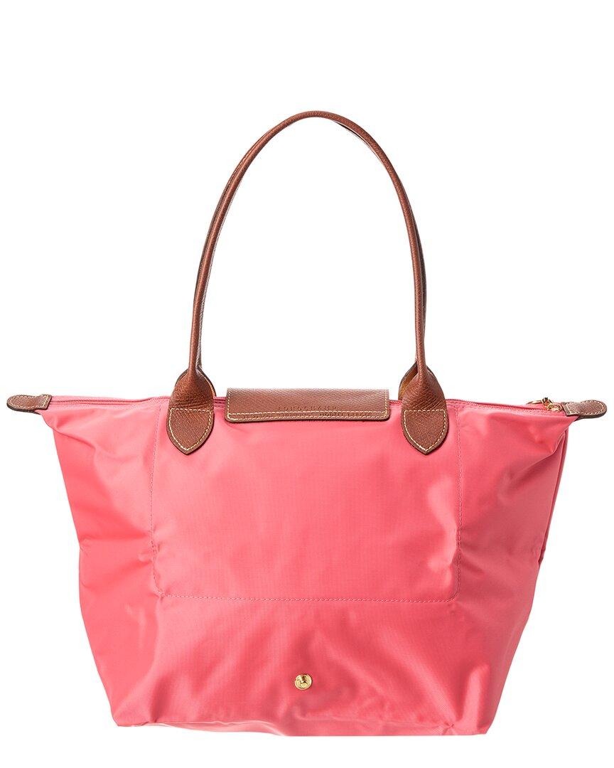 Longchamp Le Pliage Nylon Small Long Handle Tote in Pink | Lyst
