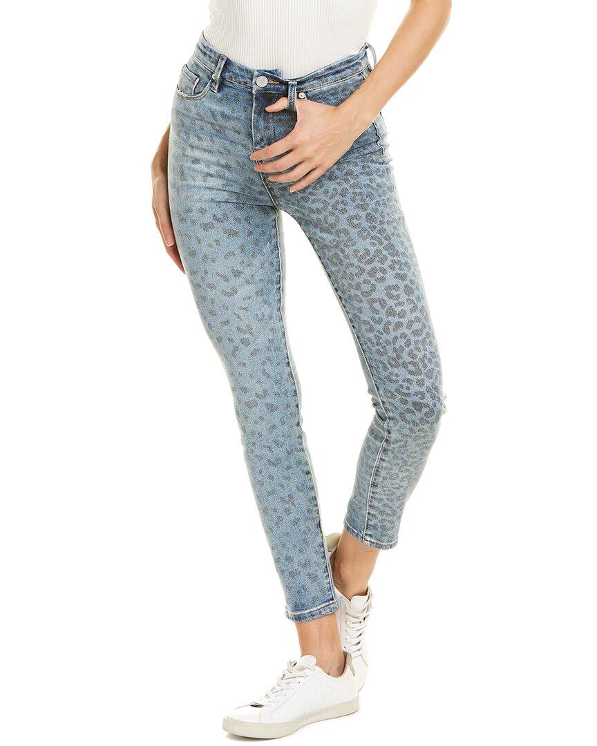Scratched Skinny Leg Jean 