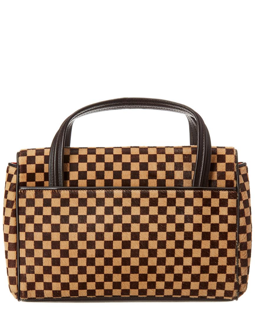 Louis Vuitton Damier Sauvage Calf Hair Lionne in Brown | Lyst UK