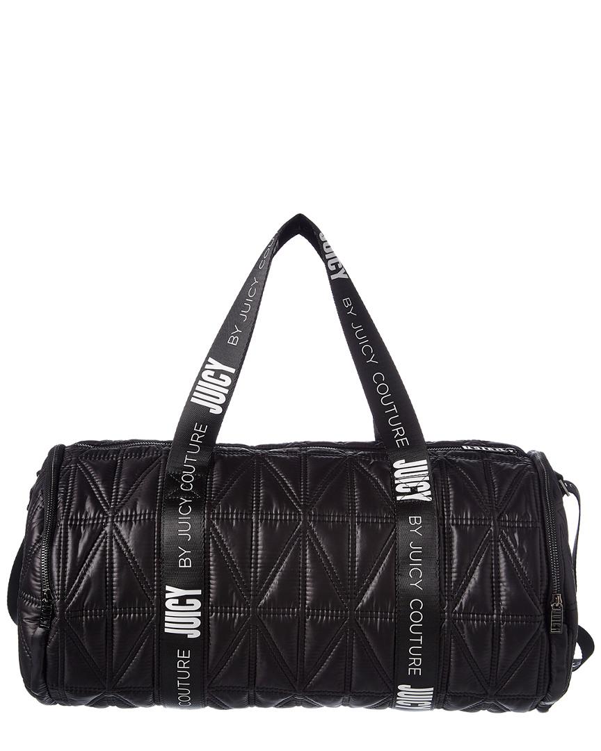 Juicy Couture Sunset Barrel Gym Bag in Black
