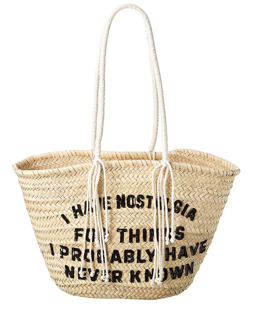 celine raffia tote