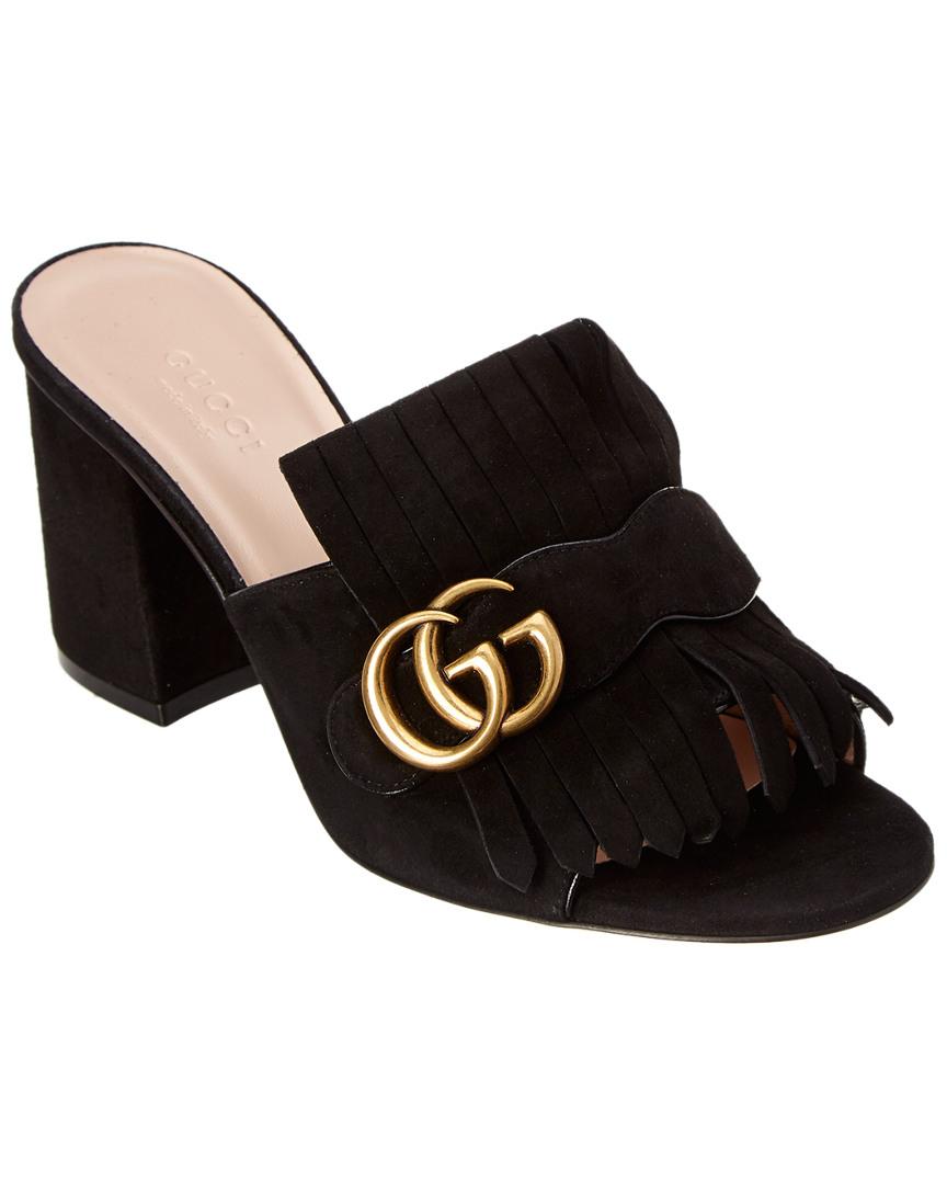 gucci slides closed toe