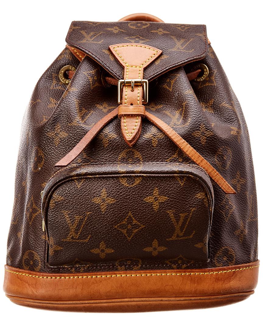 Brown Monogram Montsouris Backpack PM (Authentic Pre-Owned)