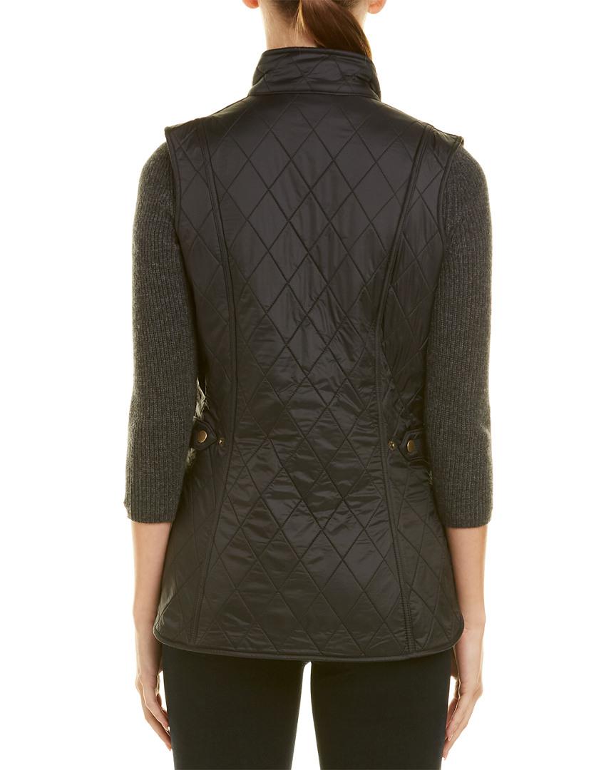 barbour wray gilet black