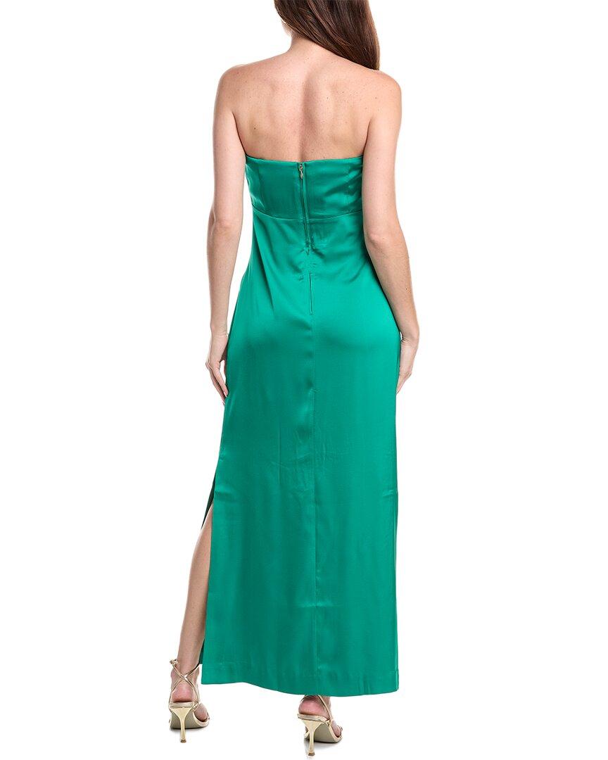 carlynn satin maxi bow dress Carlynn Satin Maxi Bow Dress